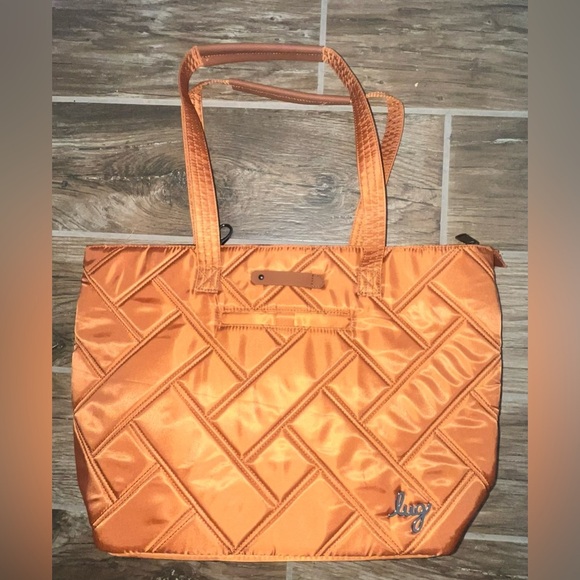 lug Handbags - Lug Skyliner Tote Bag in Copper